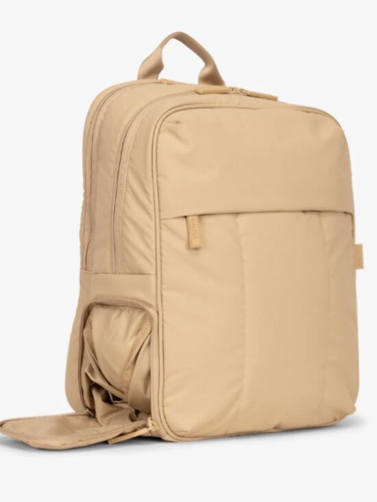 Luka 15 inch Laptop Backpack in Latte main image 4